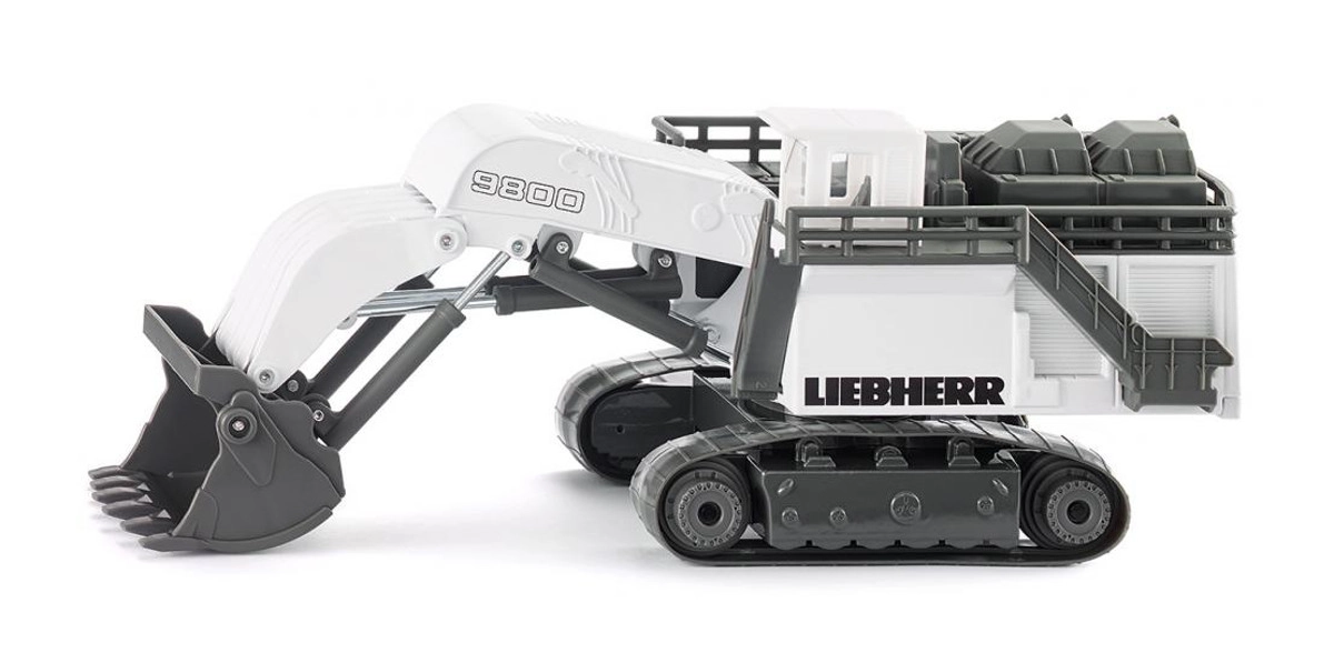 Siku Super pásová rýpadla LIEBHERR R9800 – kovový model
