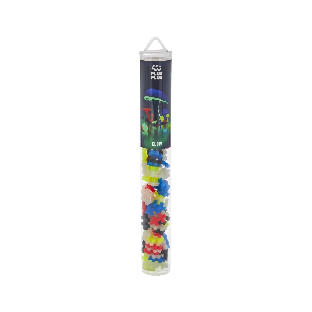 Levně Plus-Plus Tuba Glow mix 100 ks
