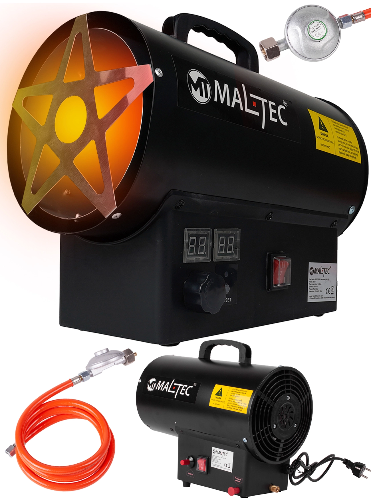 MalTec plynové topidlo s termostatem 25 kW