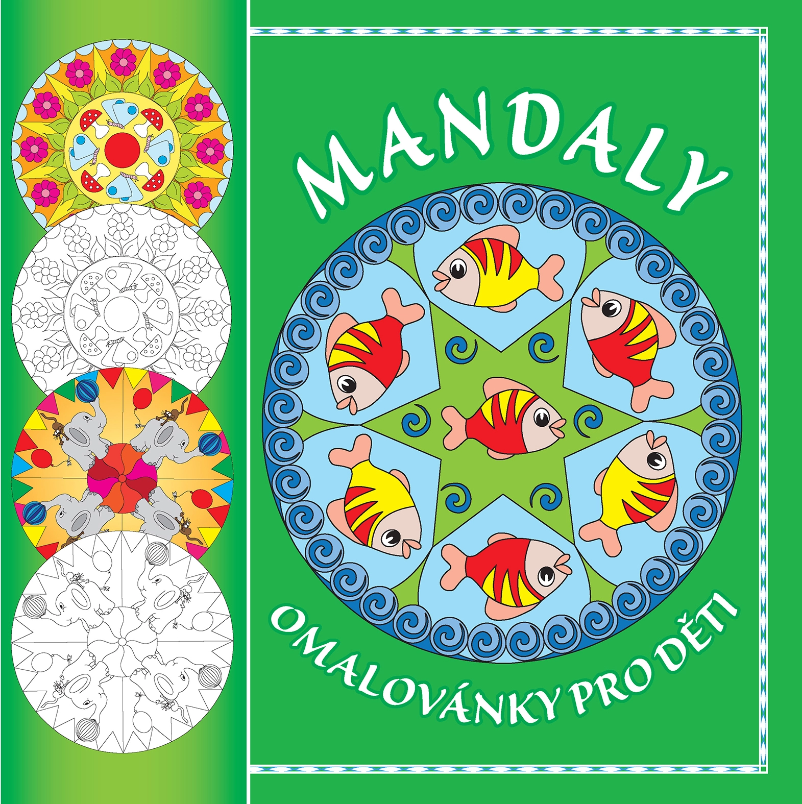 Levně Mandaly – omalovánky pro děti