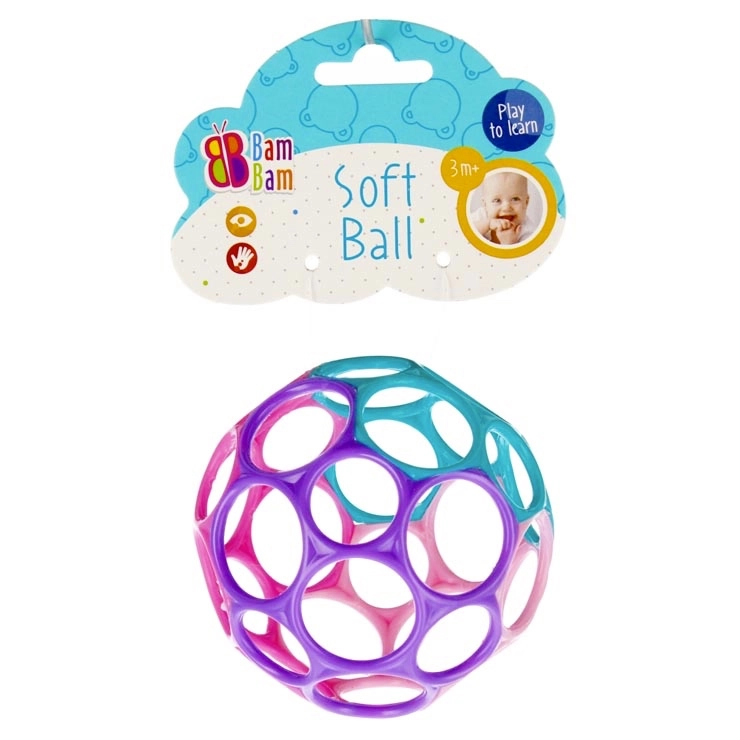 Bam Bam gumový míček do vody pro miminka 10 cm