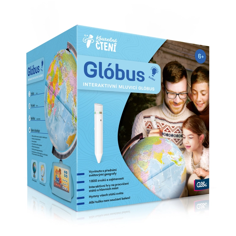 Levně Albi Kouzelné čtení Glóbus 4.0