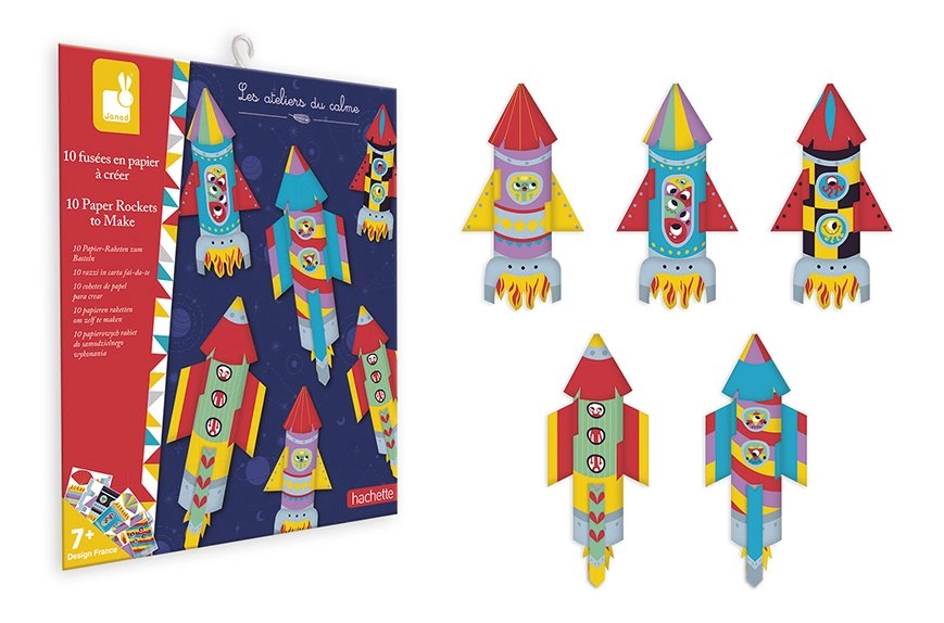 JANOD Mini origami Rakety