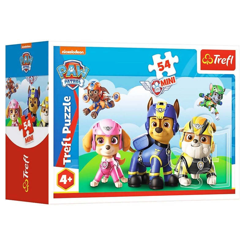 Puzzle PAW PATROL trojice 54 dílků