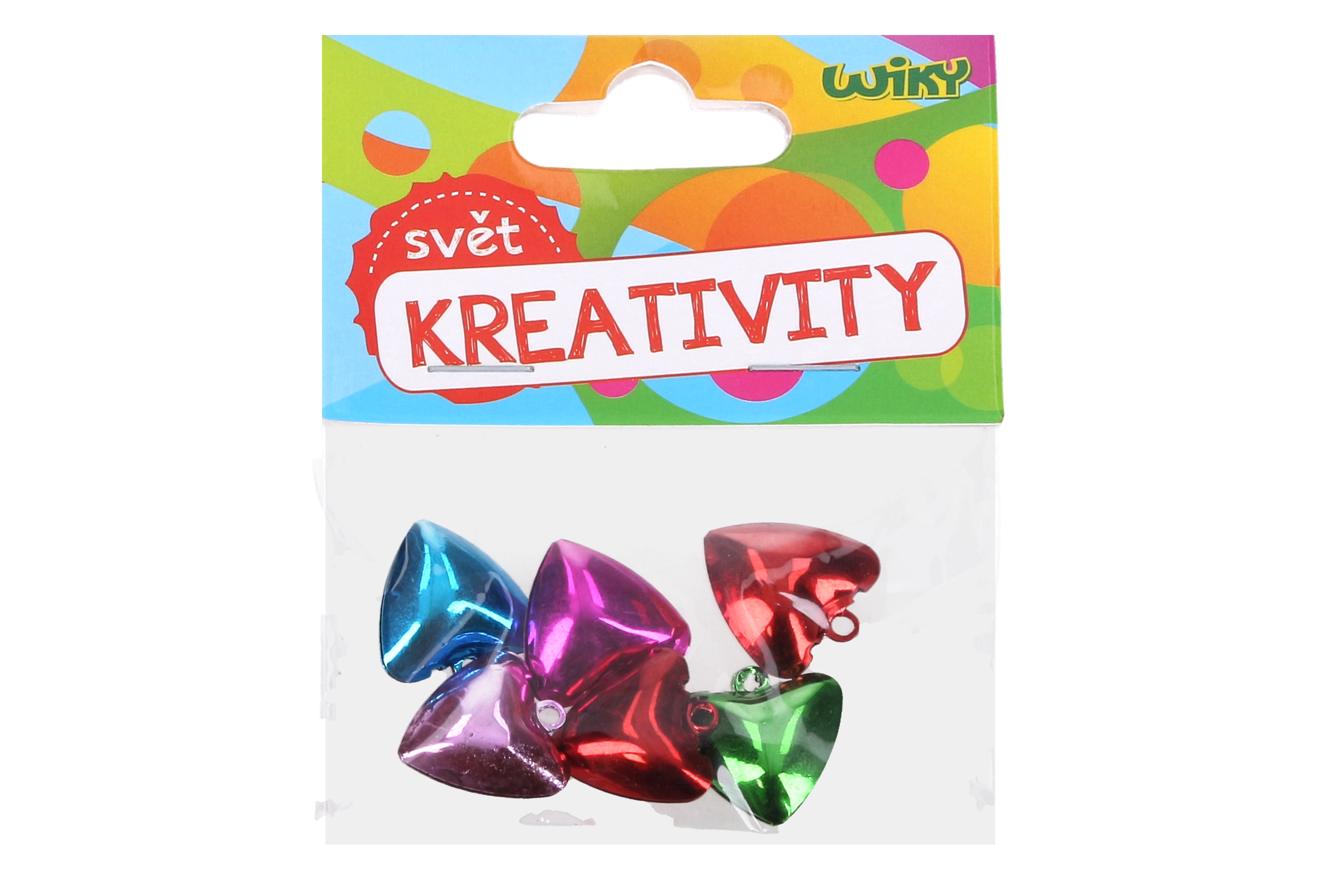 Levně Keramický zvonek ve tvaru srdce