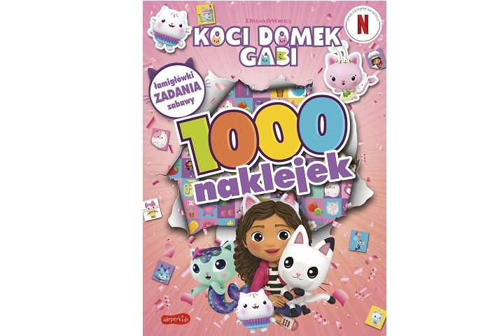 Gábinin kouzelný domek: 1000 samolepek