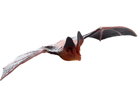 Realistická figurka netopýra z plastu 19 × 10 × 3 cm