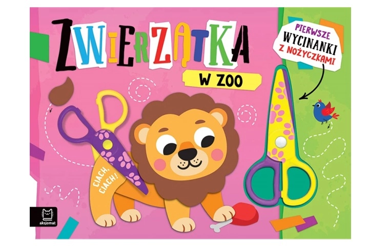 První vystřihovánky s nůžkami: Zvířátka v zoo