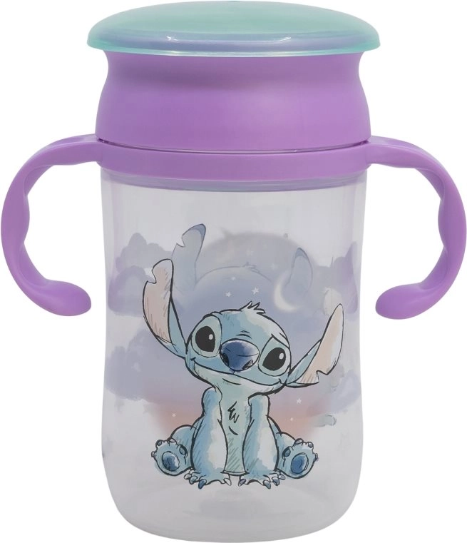 Dětský tréninkový hrneček 395 ml STITCH