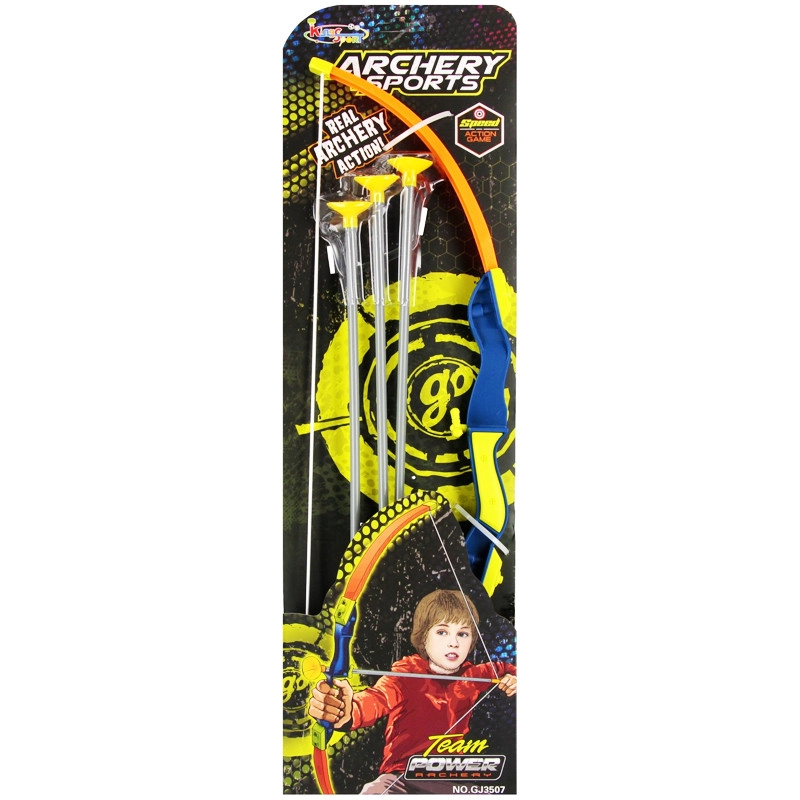 Dětský luk se šípy 58 × 17 cm