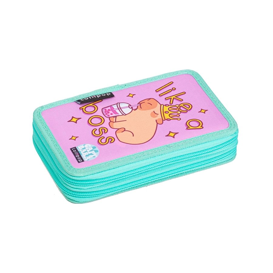 Penál LizzyCard capybara, 2 patra