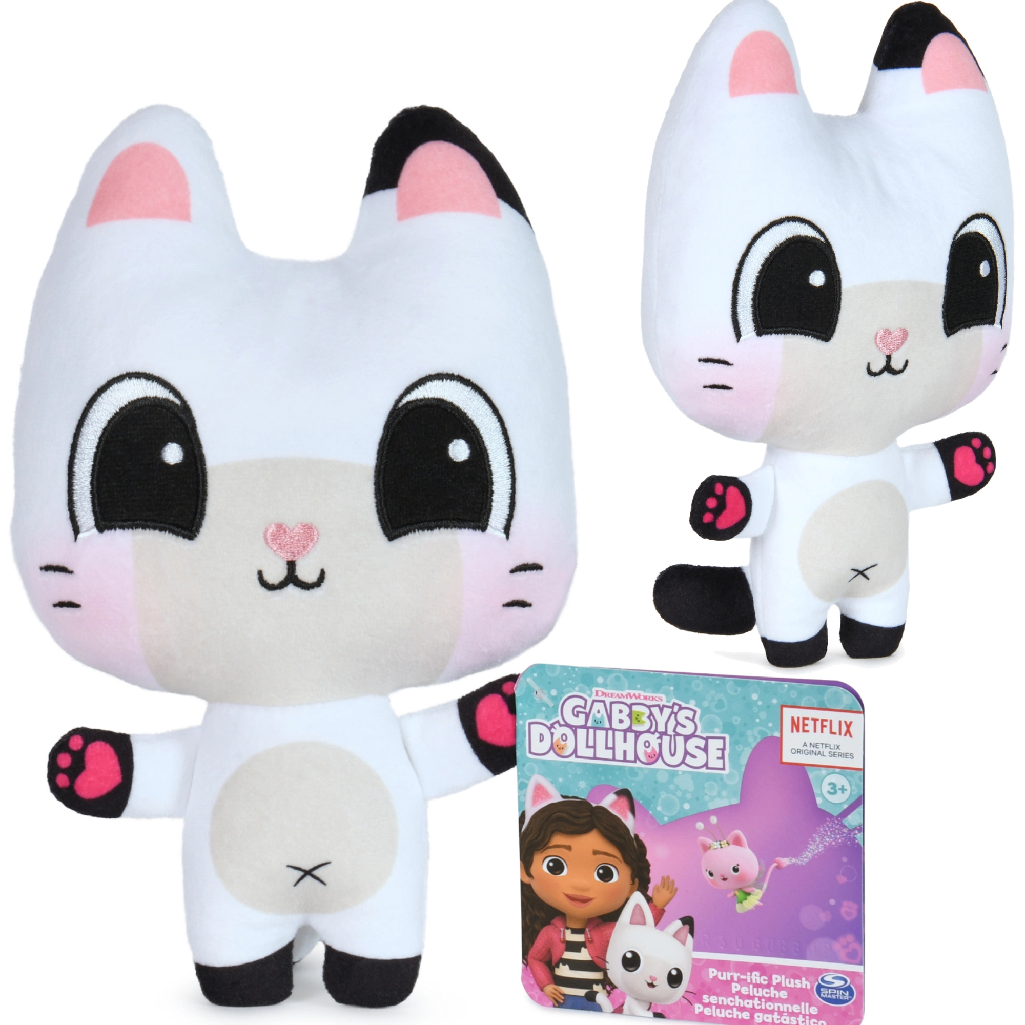 Kocí domek Gabi – plyšák Kiciuš Panduš 20 cm