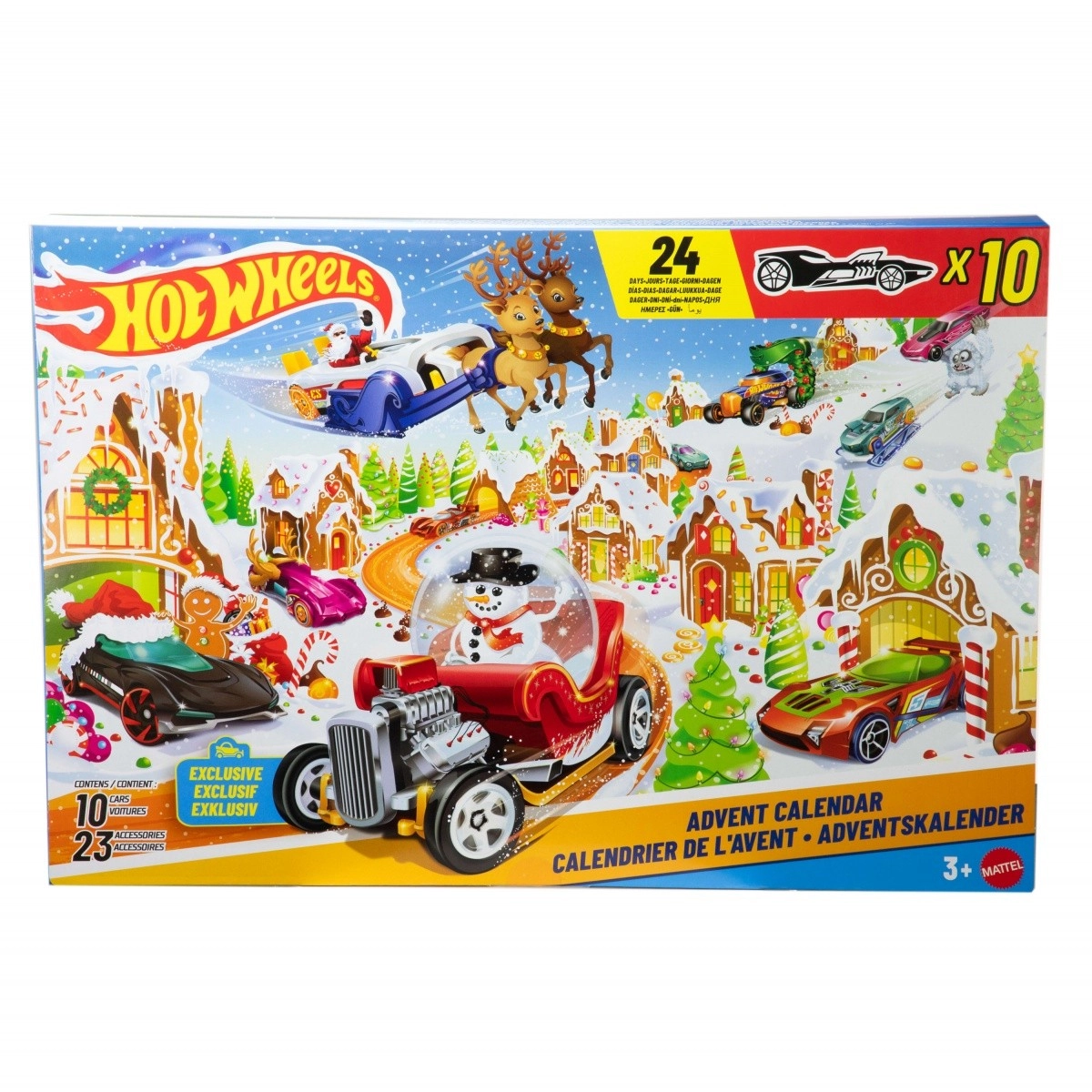 adventní kalendář HOT WHEELS 2025