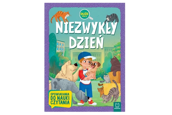 Niezwykły dzień – velká písmena, učení čtení (polsky)