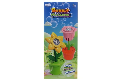 Bublifuk květina na baterie