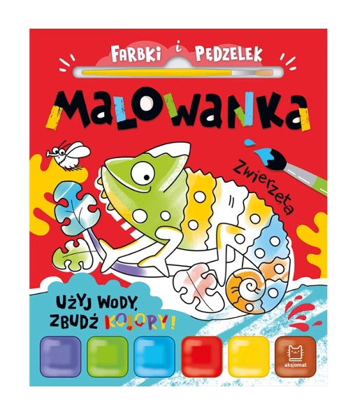 Malovánka s vodovkami a štětcem – Zvířátka