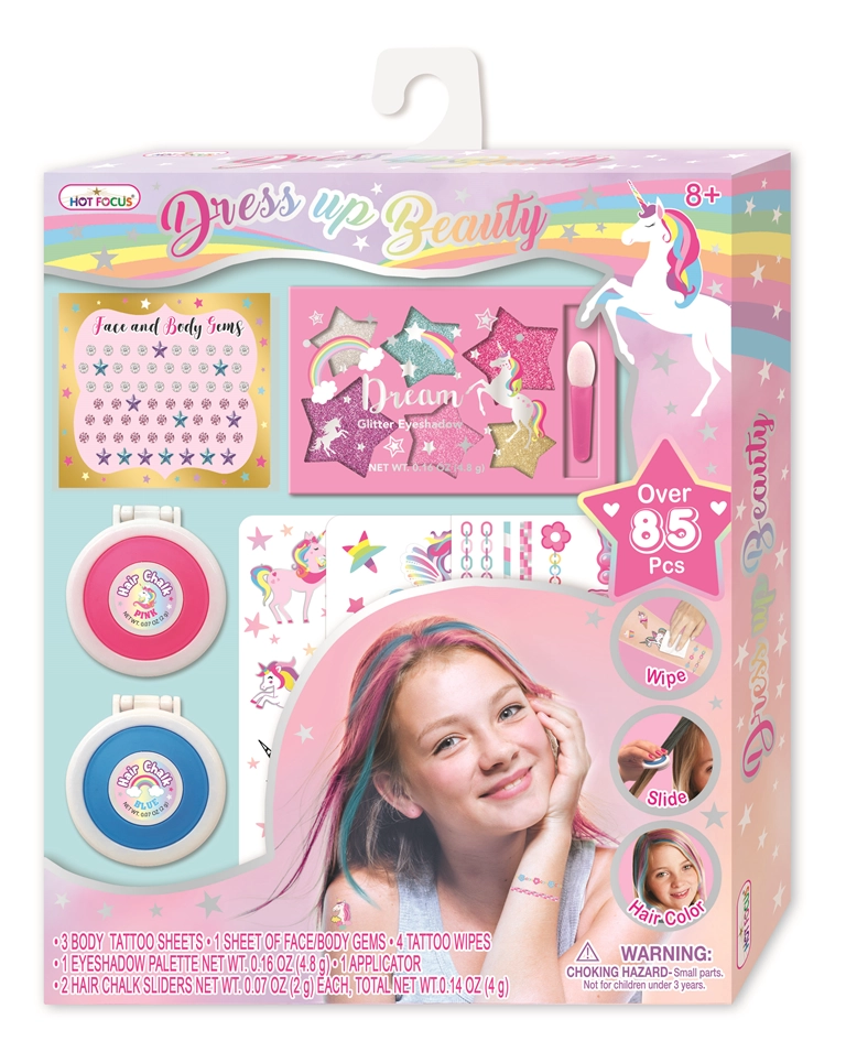 Sada barev na vlasy a dočasná tetování SPARKYS