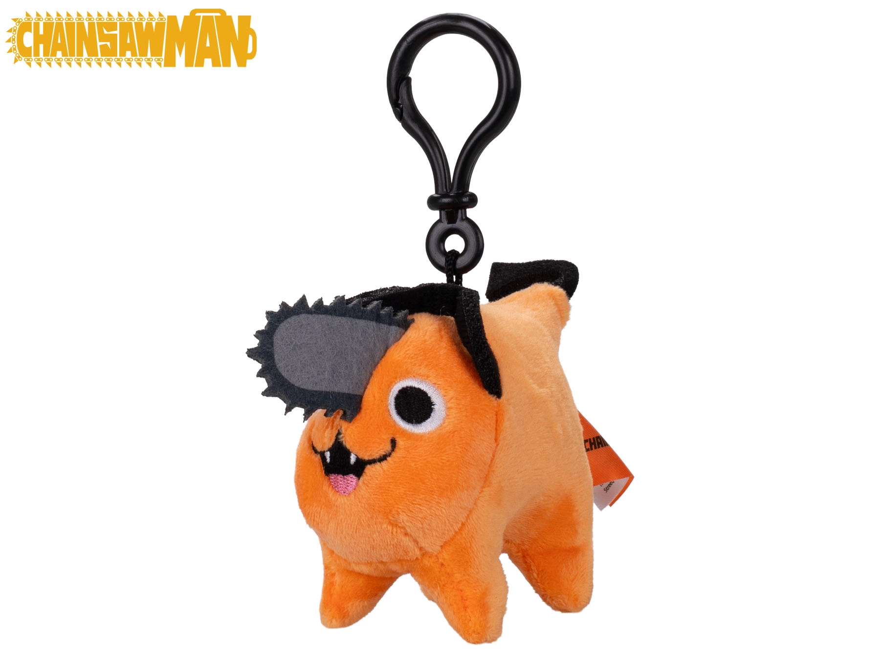 Plyšový přívěsek na klíče Chainsaw Man – Pochita (10 cm)