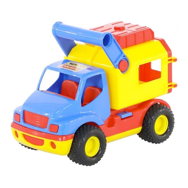 Auto Wader ConsTruck skříňové modré