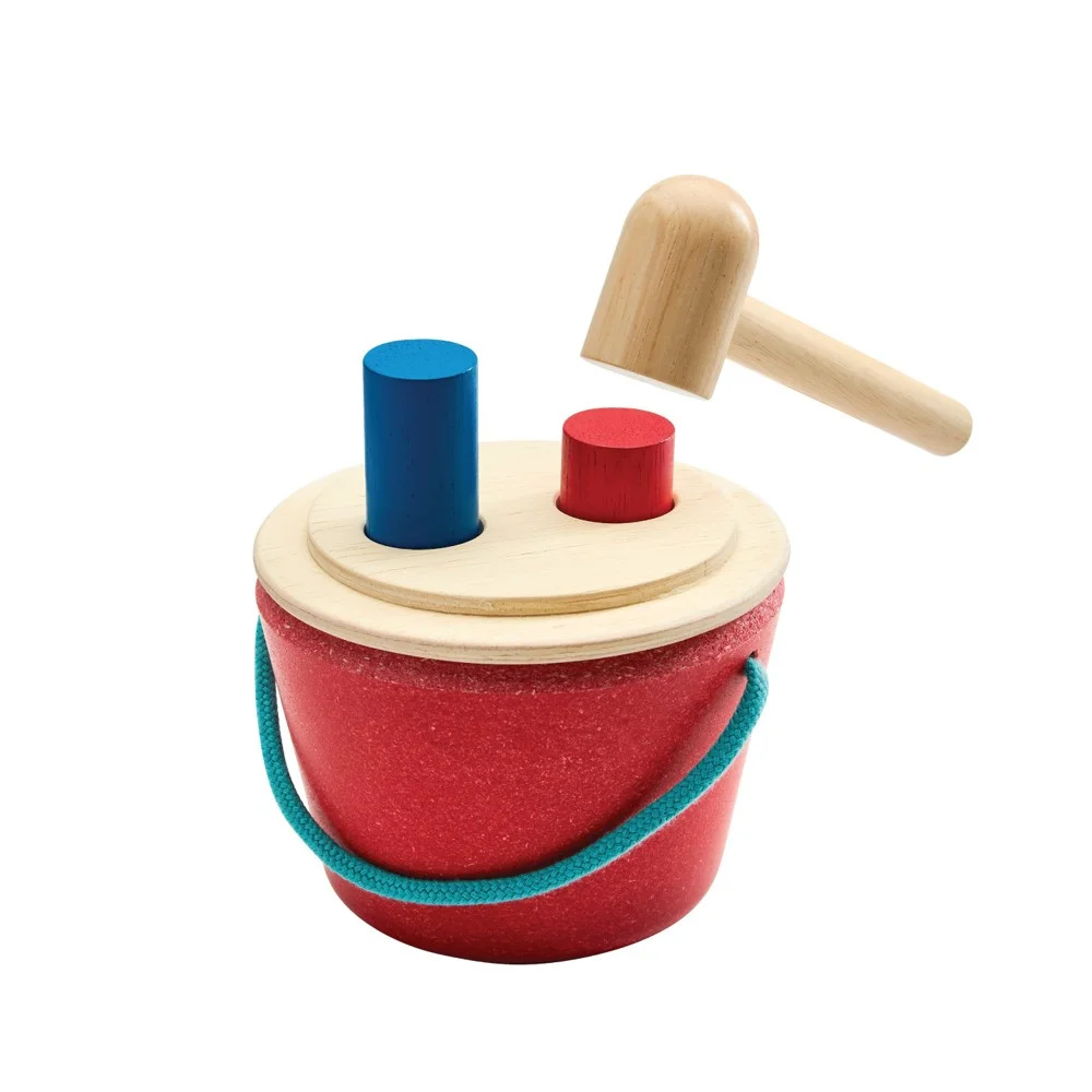 PlanToys Zatloukací box - válečky Montessori