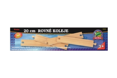 Maxim 50903 20cm rovné koleje - 4kusy