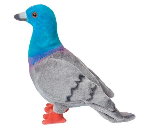 Maskot města holub 20cm