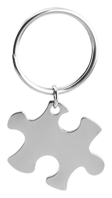 Levně Ocelový přívěsek ve tvaru Puzzle