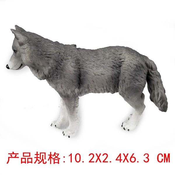 Figurka šedého vlka 10 cm