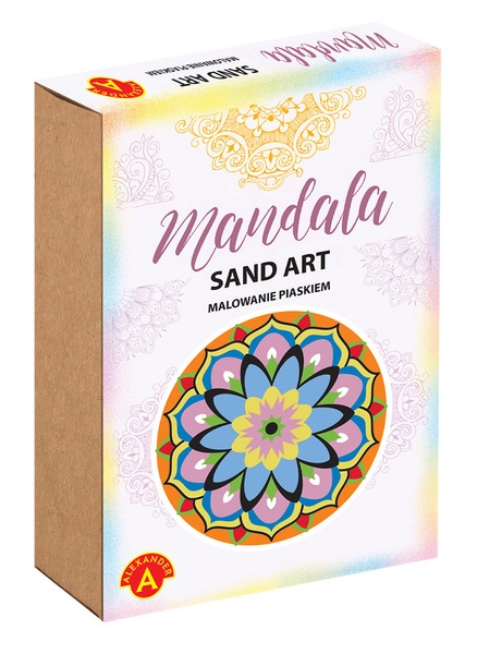 Malování pískem – mandala
