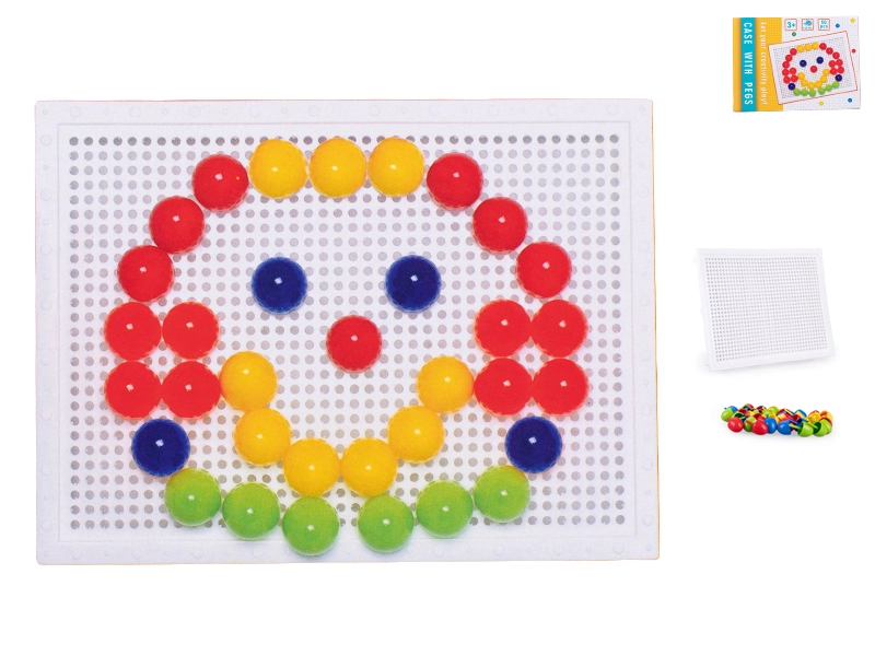 Mozaika s kloboučky 50 ks v kufříku