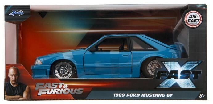 Jada Toys 1989 Ford Mustang GT 1:24 Fast & Furious 10 kovový model