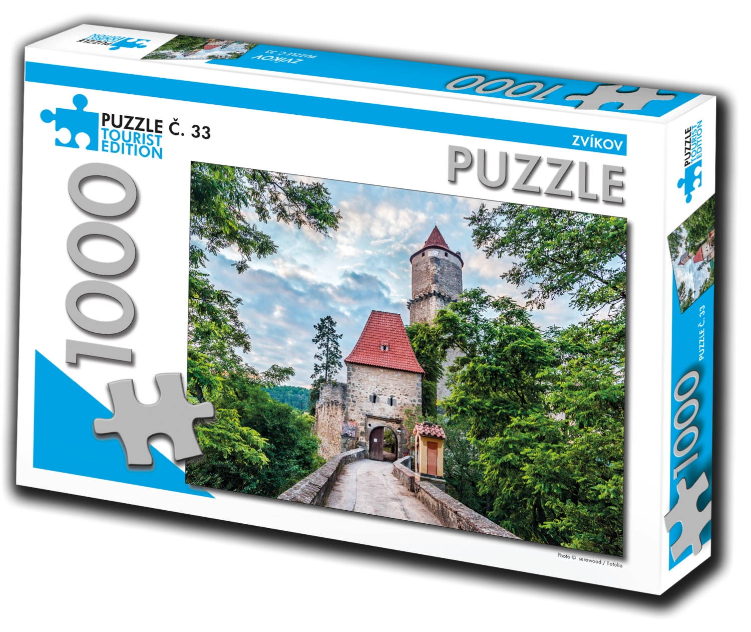 TOURIST EDITION Puzzle Zvíkov 1000 dílků (č.33)