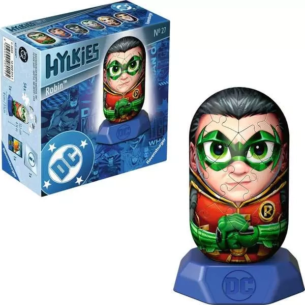3D puzzle figurka hylkies: dc robin 54 dílků