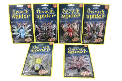 Rostoucí svítící pavouk – zábavná hračka do vody