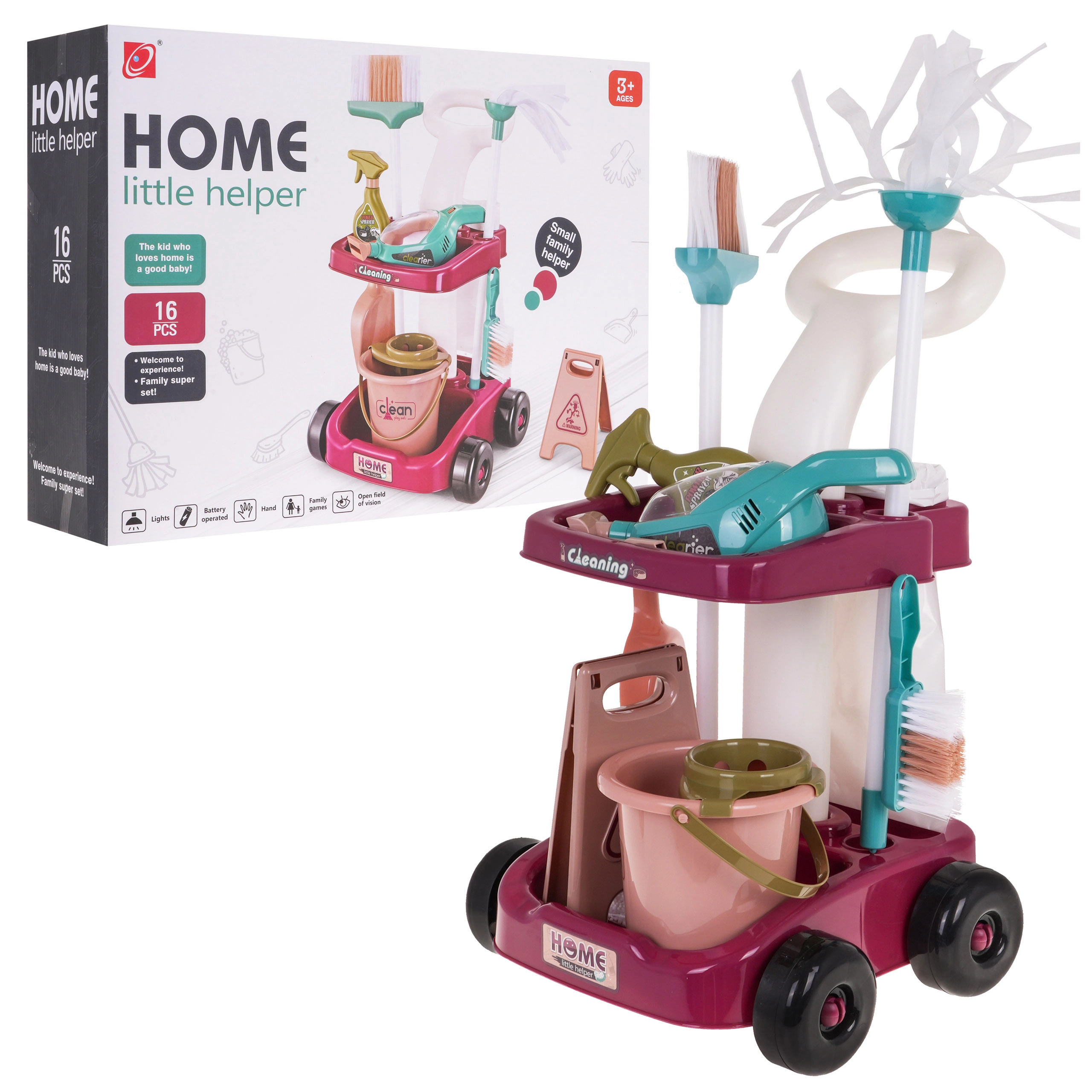 RKToys Velká úklidová sada Wash