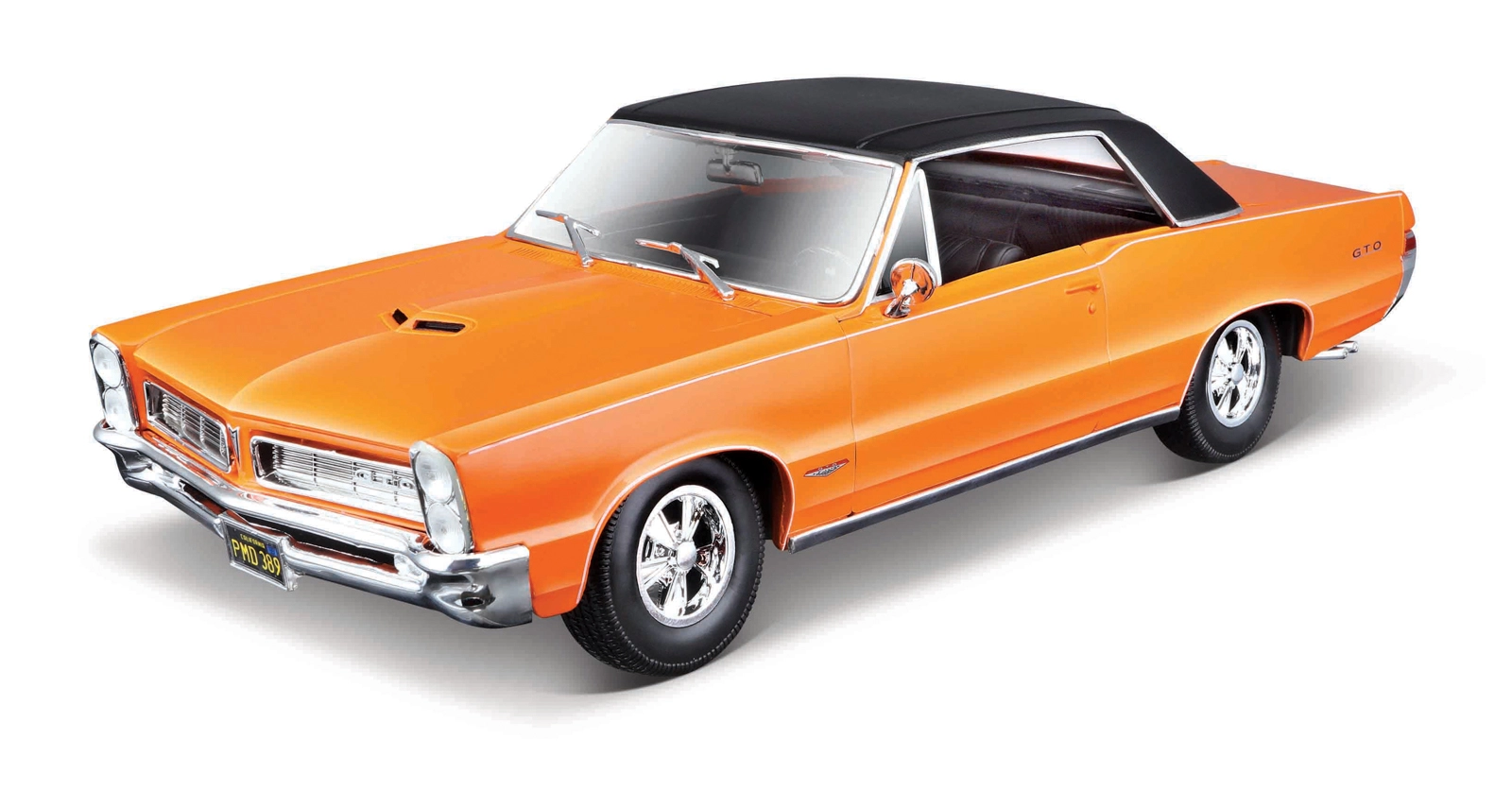 Levně Maisto 1965 PONTIAC GTO HURST EDITION oranžový 1:18