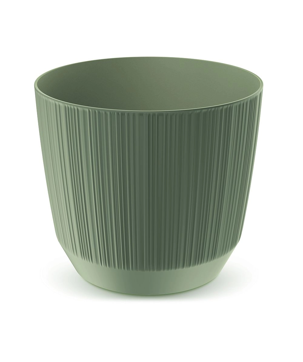 Prosperplast Květináč RYFO zemitě zelený 19,5 cm