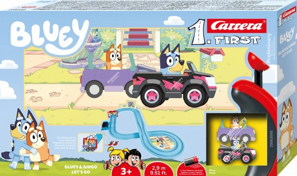 Autodráha Carrera First Bluey 2,9 m