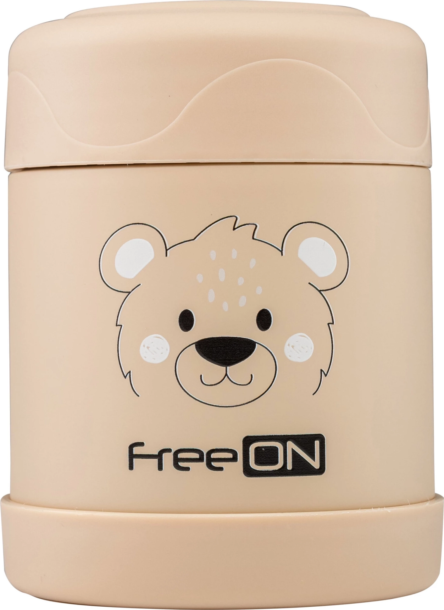 FreeON Termodóza na jídlo nerezová 350 ml - béžová