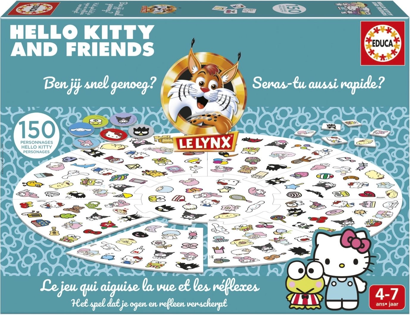 Educa Lynx Hello Kitty – postřehová hra se 150 obrázky