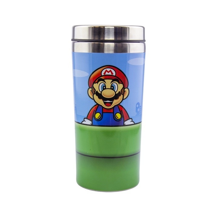 CurePink: Cestovní hrnek Nintendo: Super Mario 0,45 l