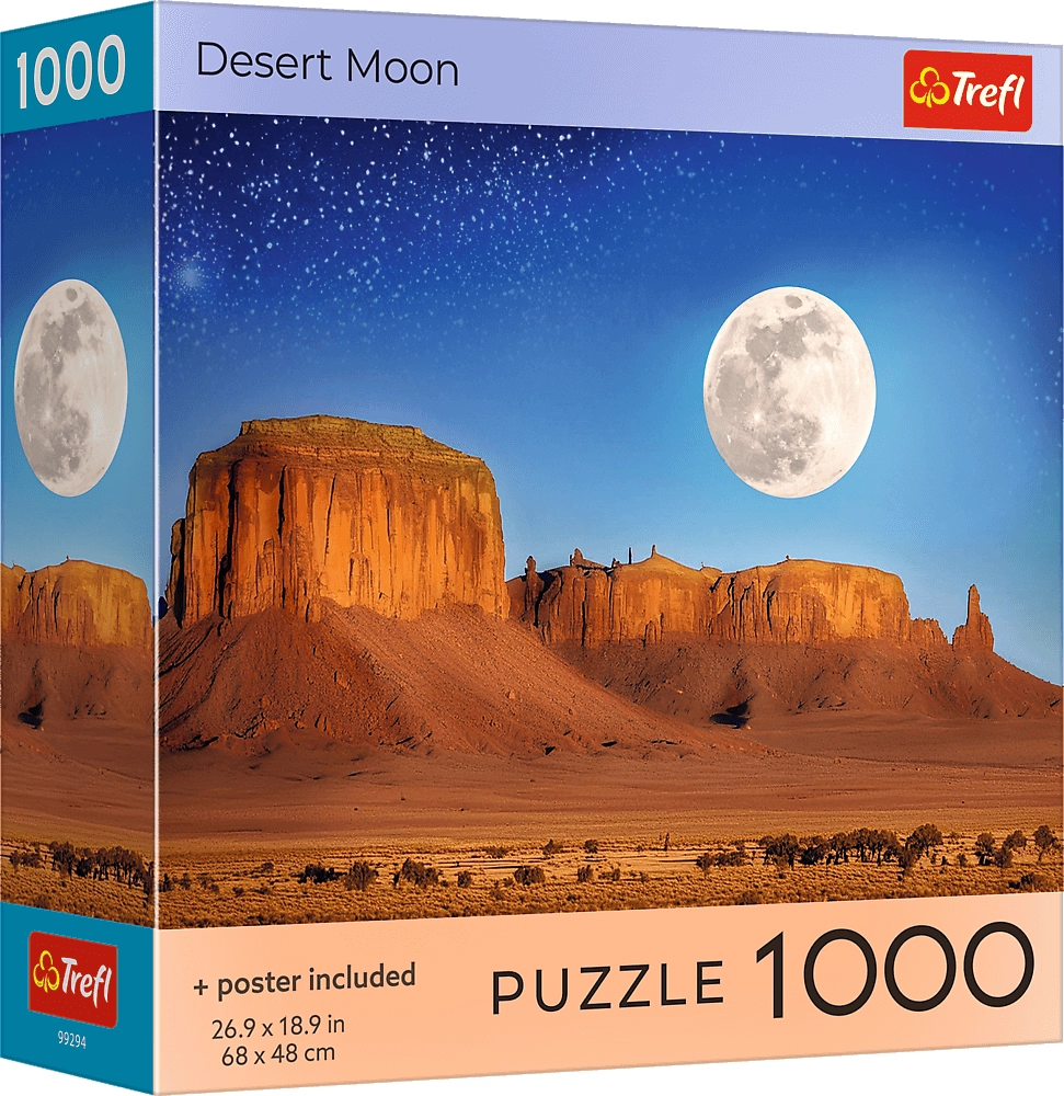 Puzzle měsíc nad pouští 1000 dílků TREFL
