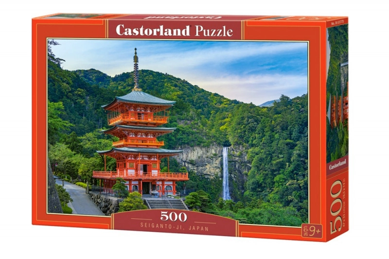 Levně CASTORLAND Chrám Seiganto-ji Japonsko 500 dílků
