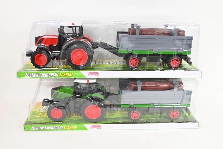 Traktor s přívěsem