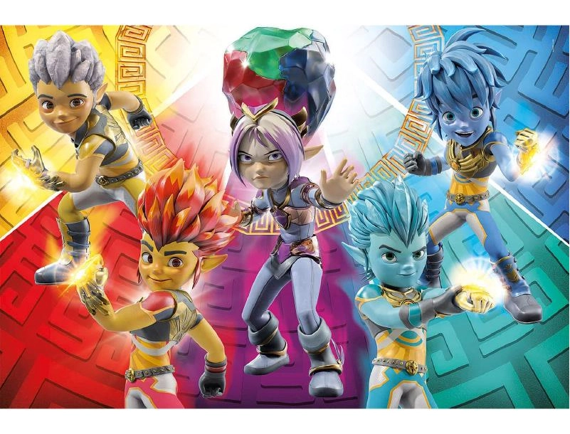 CLEMENTONI Puzzle Gormiti: Poslové s Aoki MAXI 60 dílků