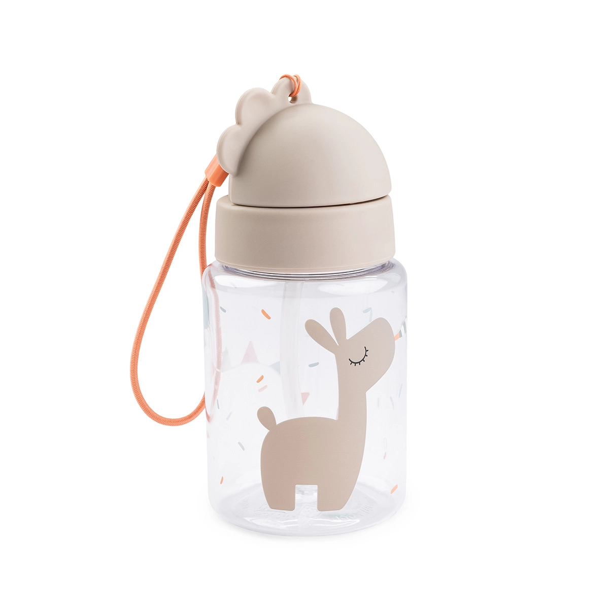 Done by Deer láhev s brčkem Celebration písková 280 ml