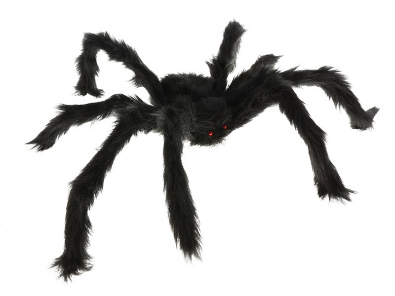 Velký umělý chlupatý pavouk 60 cm