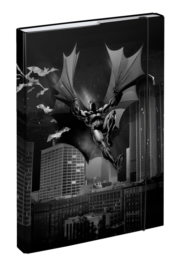 Levně Desky na školní sešity A4 BATMAN Dark City