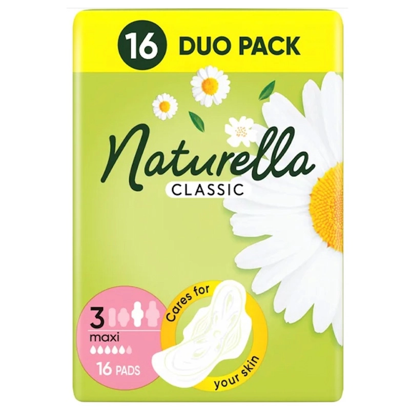 NATURELLA Classic Camomile Maxi Hygienické vložky 16 ks