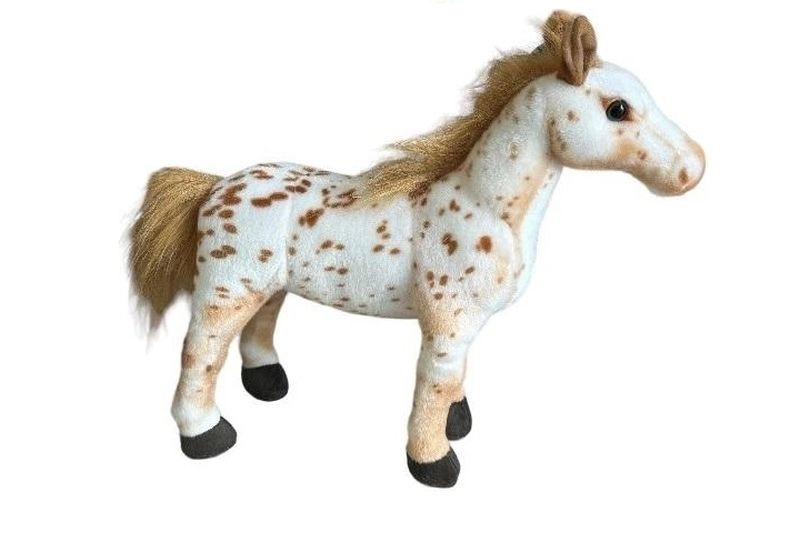 Plyšový kůň tarantovaný 35 cm